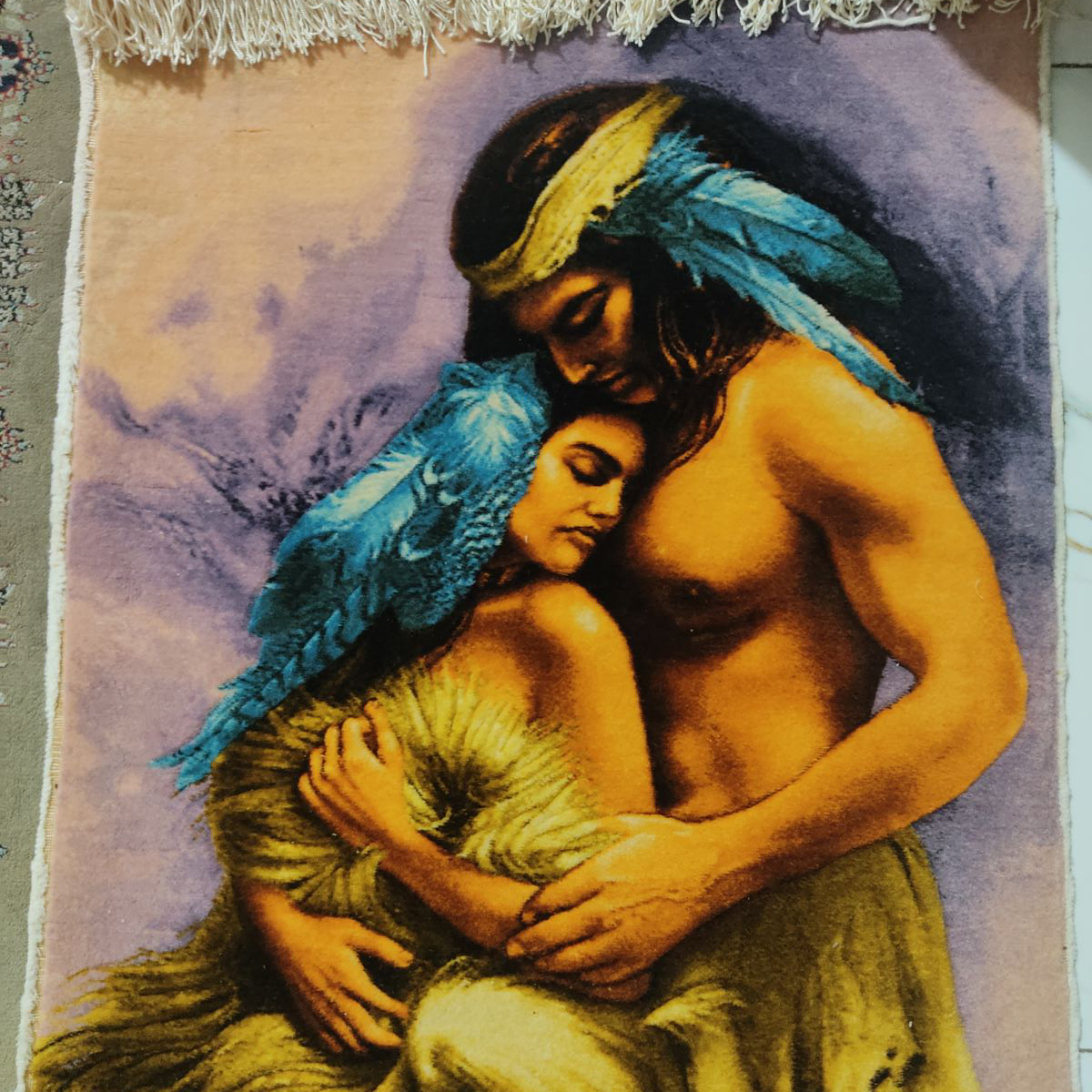 تابلو فرش دستباف 